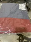 Trendy Double Bedsheets - Grey & Orange - 4