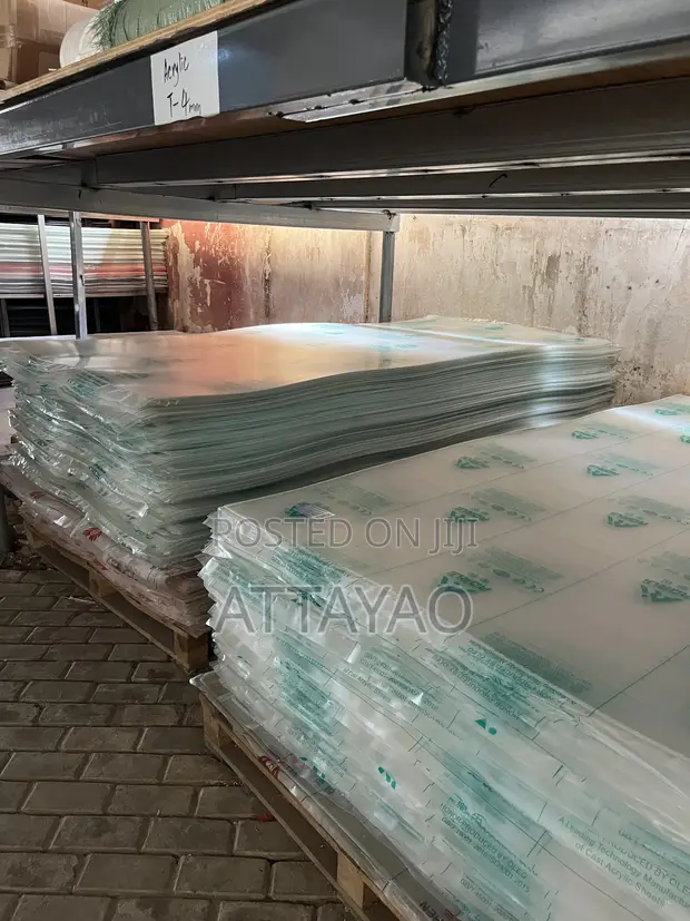 Clear Acrylic Sheets - 1