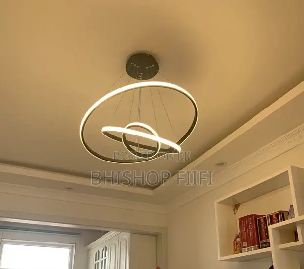 Remote Control Chandelier Light - 3 Color Changing, Dimmable - 1