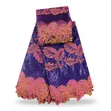 7 Yards Bazin Riche Fabric with Embroidery - 4