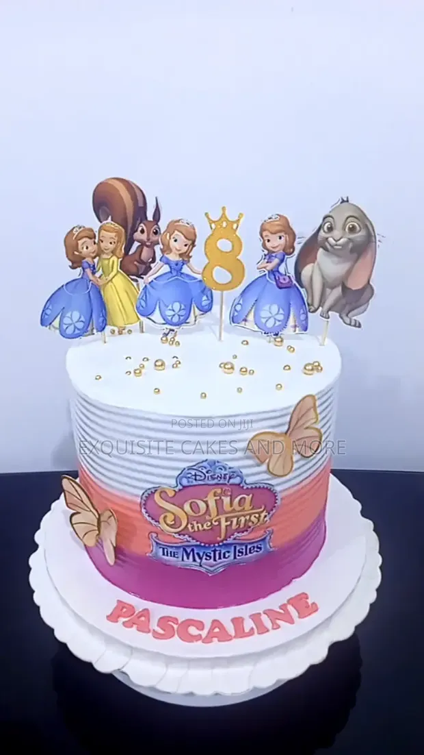 Sofia the First Character Cake - 1