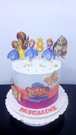 Sofia the First Character Cake - 1