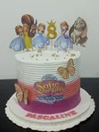 Sofia the First Character Cake - 2