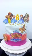 Sofia the First Character Cake - 4