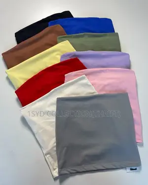 En's Seamless Tube Tops / Boob Tubes - Multiple Colors (S/M)