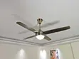 Metallic Art Ceiling Fan with Light & Remote - 3