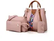 Ladies Shoulder Bags Set - 4