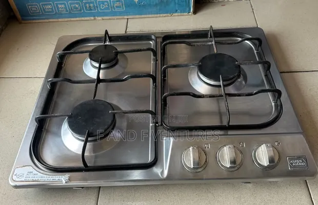 Kuss 3-Burner Gas Cooker - 1