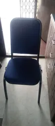 Blue Banquet Conference Chair - Metal Frame - 3