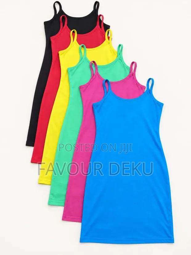 Chic Bodycon Camisole Dress - 1