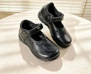Girls Black School Shoes (Sizes 35-42)