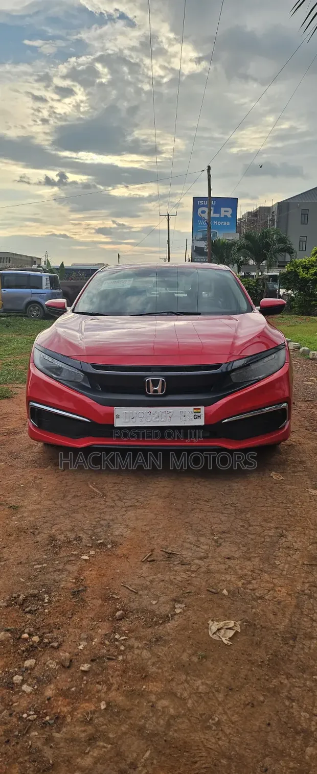 Honda Civic 2019 Red - 1