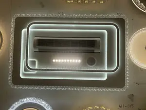 Luxury Modern Ceiling Light with Fan & Bluetooth Speaker