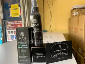 NAN Hair Fibre Complete Kit - Black