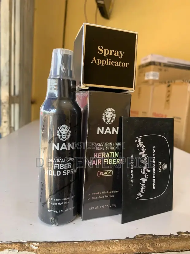 NAN Advanced Keratin Hair System - Black - 1