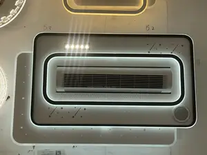 Modern Decorative Ceiling Light with Fan & Bluetooth Speaker