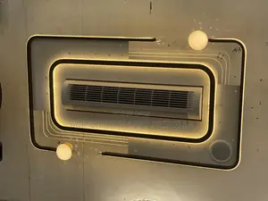 Luxurious Bladeless Ceiling Light with Fan & Bluetooth Speaker