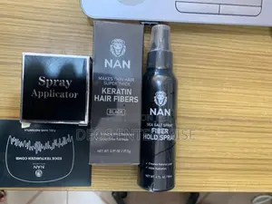 NAN Hair Fibre Complete Kit - Black