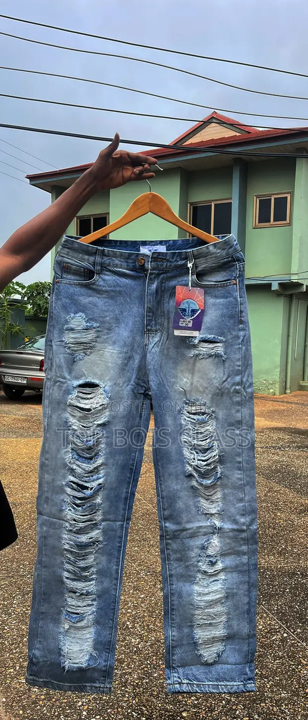 Denim & Supply Baggy Ripped Jeans - 1