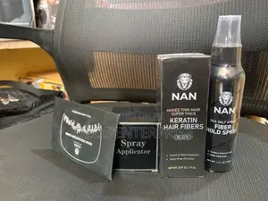 NAN Keratin Hair Fibre Complete Kit - Black