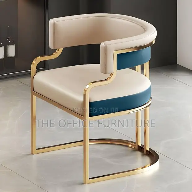 Zuo Modern Dining Chair - Gold Frame - 1