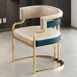 Zuo Modern Dining Chair - Gold Frame - 1