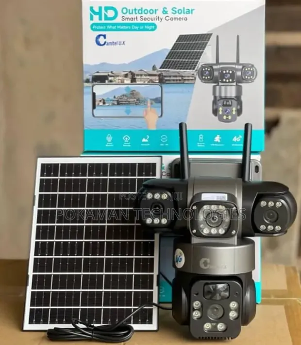 HD Outdoor & Solar Smart Security Camera - 1