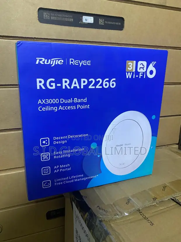 Ruijie Reyee RG-RAP2266 AX3000 WiFi 6 Ceiling Access Point - 1