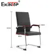 Office Chair - Black Fabric, Stainless Steel Frame - 2