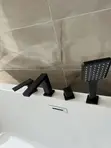 Free Standing Bathtub - Black - 3