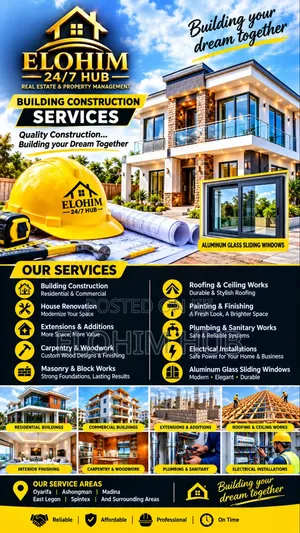 Elohim 24/7 Hub: Building Construction Services