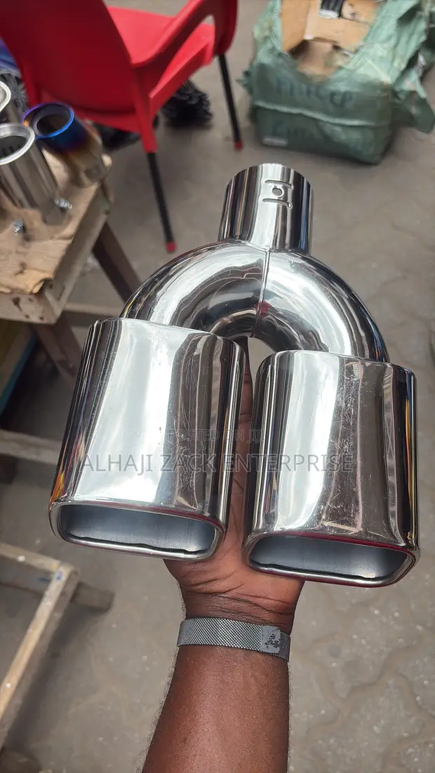 Double Mouth Exhaust Muffler Tail - Brand New - 1