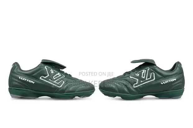 Louis Vuitton LV Footprint Soccer Sneaker - Bottle Green - 1