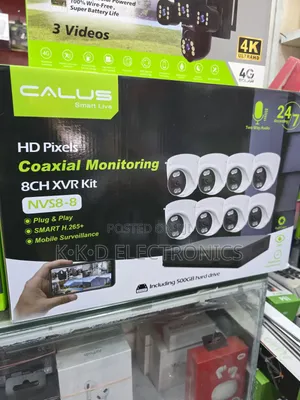 Calus 8CH High Definition CCTV System