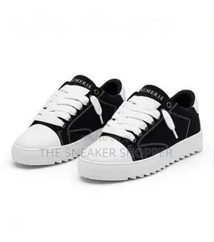 Numeris Y976 Chunky Sneakers - Black/White