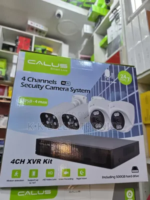 Calus 4 Channel HD CCTV Camera Set