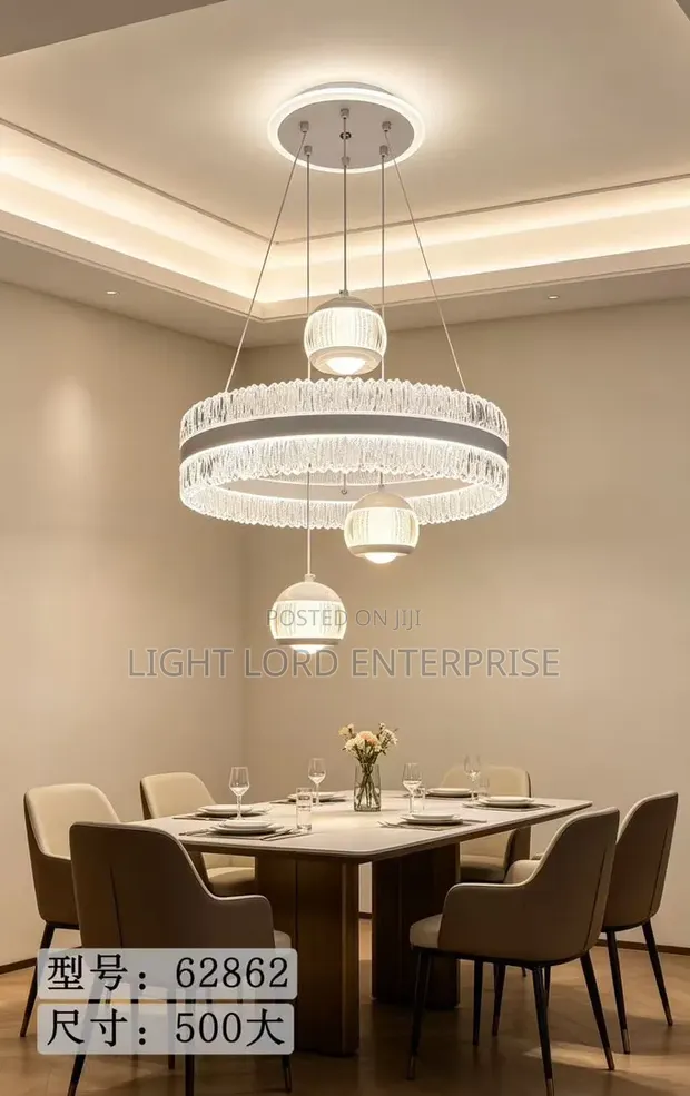D56d-LED Dropping Pendant Light (3-Color) - 1