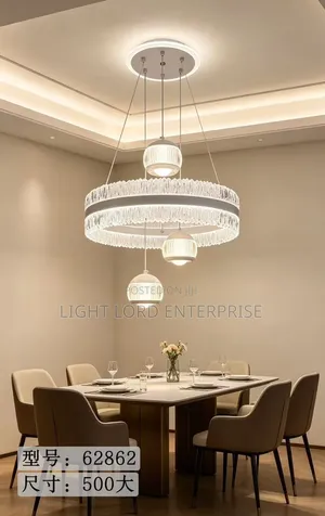 D56d-LED Dropping Pendant Light (3-Color)