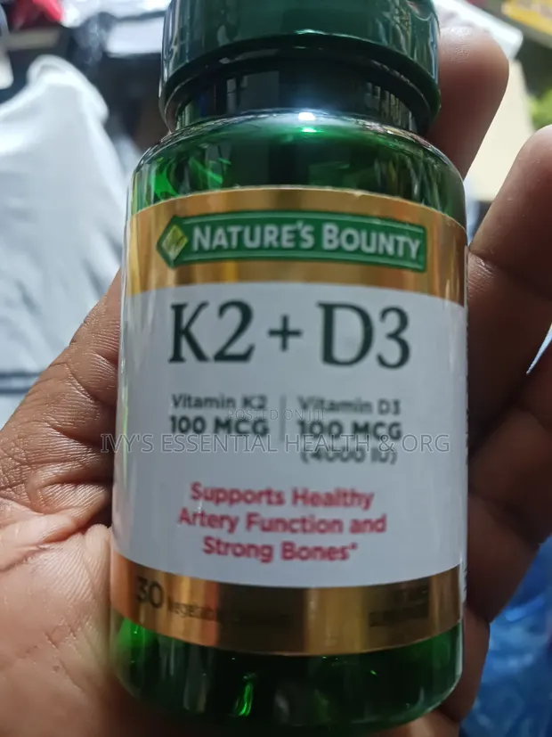 Nature's Bounty Vitamin K2 + D3 - 1