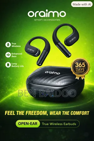 Oraimo Open Arc Headphones (Enhanced Bass)