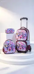 Kids Trolley School Bags Set - 5