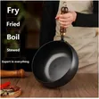 Big Belly Pot/Wok with Wooden Handle - 2