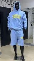 Tee Kay Men's Blue Cotton Tracksuit - 1