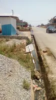 Registered 4 Plots of Land on Main Road, Amasaman Cocobord - 1
