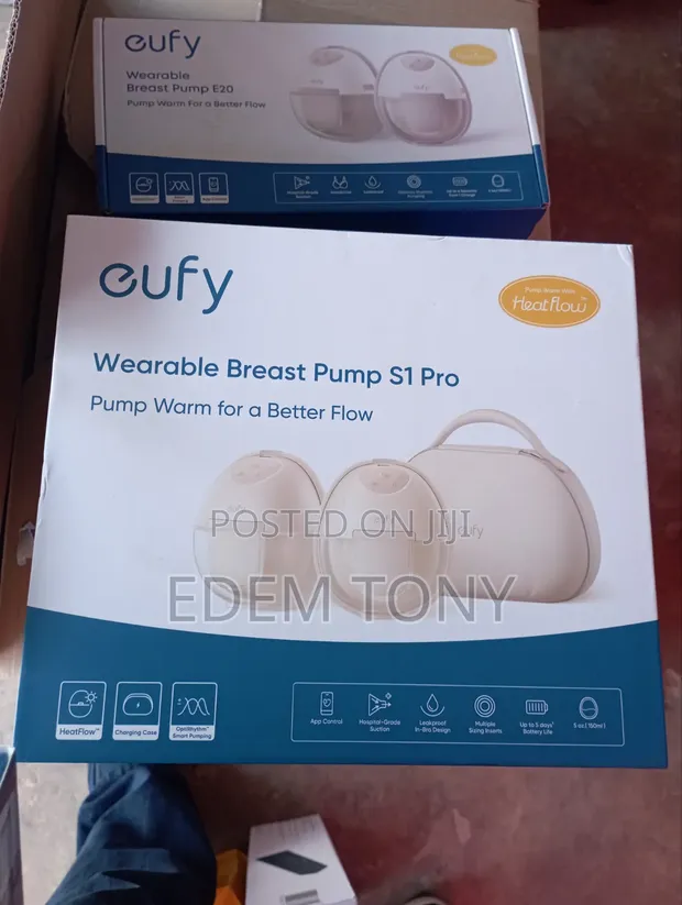 Eufy Wearable Breast Pump S1 Pro with HeatFlow - 1