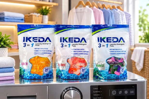 Ikeada 3-in-1 Laundry Detergent Pods - 1