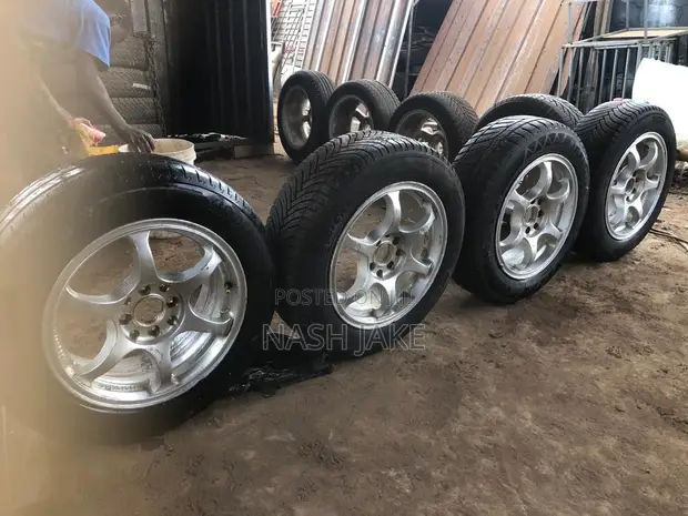 Universal Rims 15 with Tires - 1