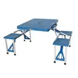 Four Seater Foldable Kids Table and Chair Set - 1