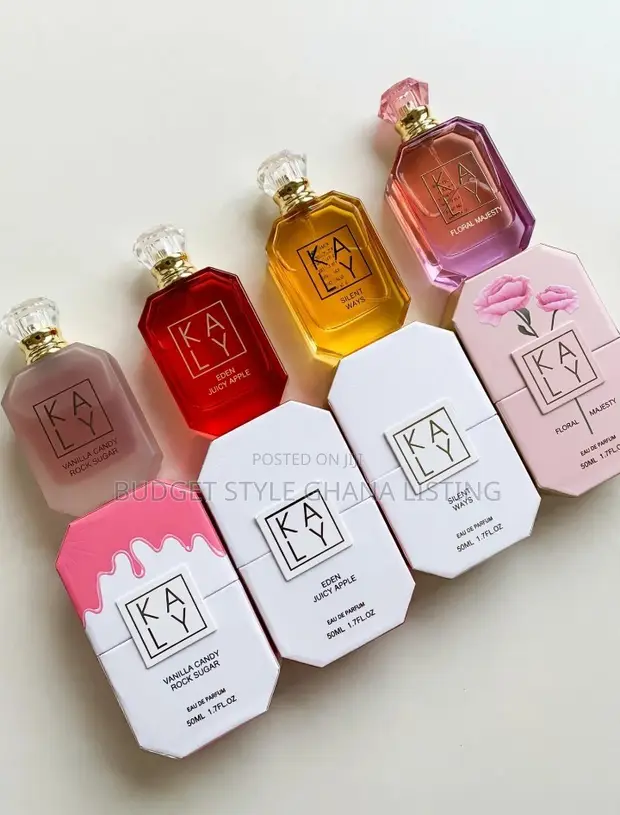 KALY Luxury Perfume 50ml - Vanilla Candy / Eden / Floral Majesty - 1