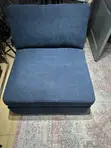 Single Armless Sofa - UK Used - 1